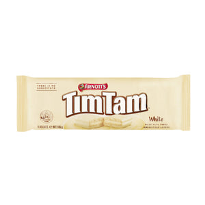 ARNOTTS BISCUITS TIM TAM CHOCOLATE WHITE 165G