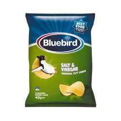 BLUEBIRD POTATO CHIPS ORIGINALS SALT & VINEGAR 40G