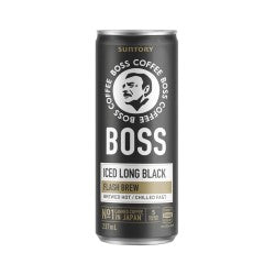 BOSS ICED COFFEE LONG BLACK 237ML