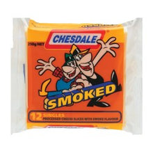 Load image into Gallery viewer, CHESDALE CHEESE SLICE SMOKED 12 SLICES
