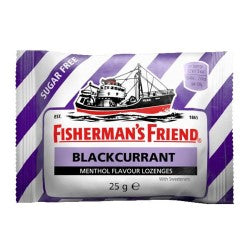 FISHERMAN'S FRIEND BLACKCURRANT 25G