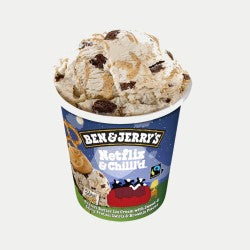 BEN & JERRY'S NETFLIX & CHILLL'D ICE CREAM 458ML