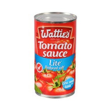 Load image into Gallery viewer, WATTIES TOMATO SAUCE LITE REDUCED SALT CAN 575G $4.50
