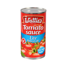 Load image into Gallery viewer, WATTIES TOMATO SAUCE LITE REDUCED SALT CAN 575G $4.50
